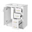 Ensemble de meuble-lavabo autoportant 30 po avec 3 tiroirs et portes à fermeture douce-1377687772