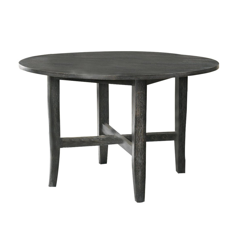 Brattleboro Round Dining Table, Gray