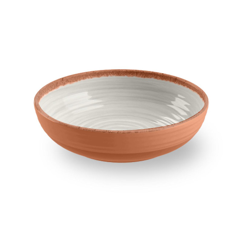 Sumlin Melamine Salad Bowl, Ivory