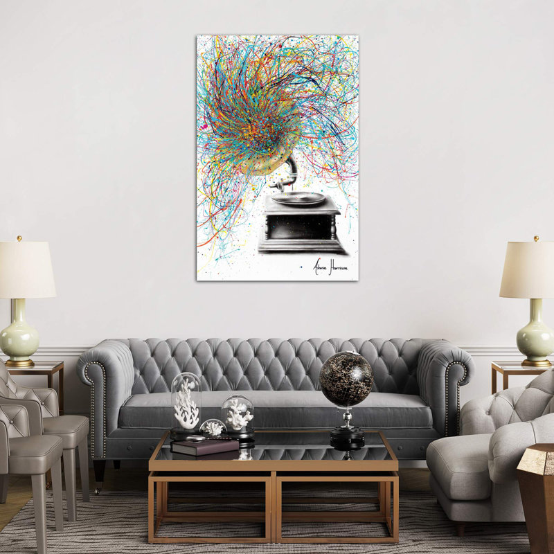 Sight Of Sound by Ashvin Harrison - Wrapped Canvas Print, 152.5 cm H x 101.5 cm W