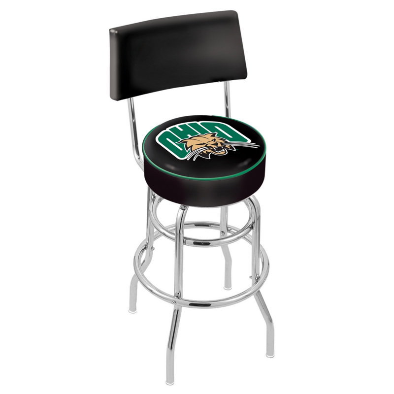 NCAA 30" Swivel Bar Stool, Ohio University