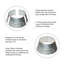 Galvanized Diecut Metal Tree Collar with Lights-61058955