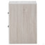 Table de chevet 2 tiroirs Brantford-38374295
