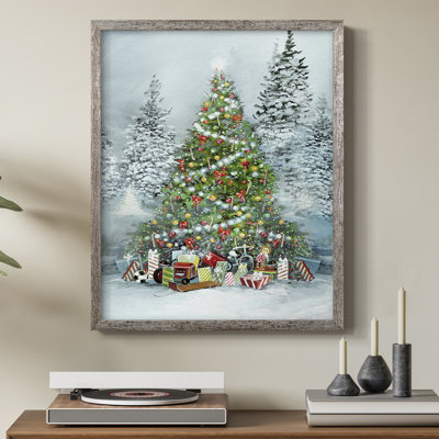 Under the Tree, reproduction encadrée - bois massif
