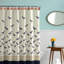 Crochet en plastique pour rideau de douche
