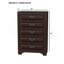 Mobilier de chambre à coucher style transitionnel 1 pièce