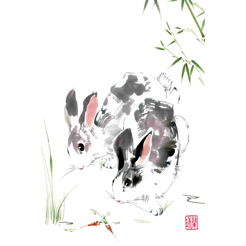 " Just For You " by Nan Rae Painting Print, 18" H x 12" W  