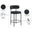 Tabouret de comptoir 26,5 po-88514411