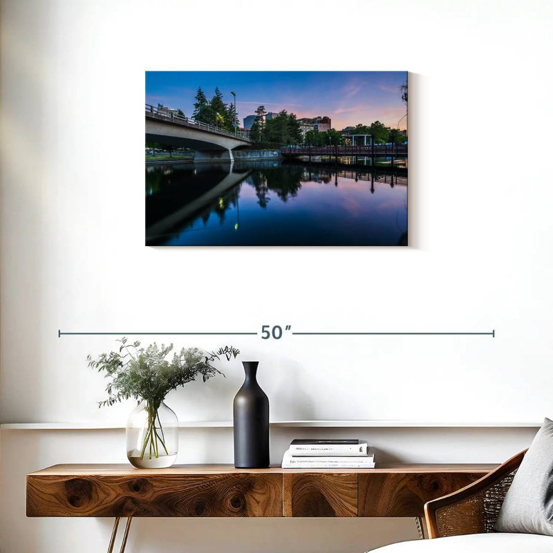 Rorry Spokane River At Riverfront Park, 20" H x 30" W