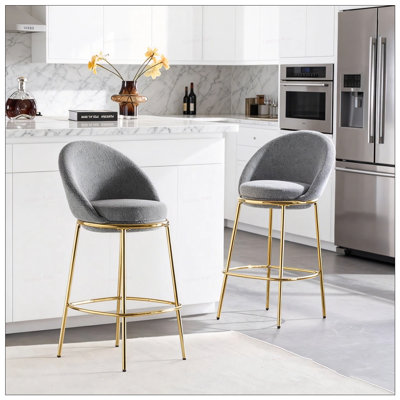 Tabouret de bar en métal Celano