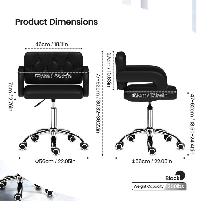 Office Chair, Black