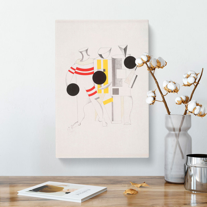 Sportsman by El Lissitzky - Wrapped Canvas Painting, 60cm H x 40cm W x 3cm D