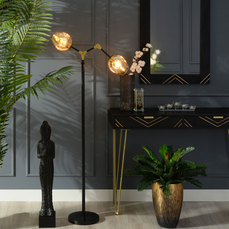 Fedora Crystal Tabletop Candelabra