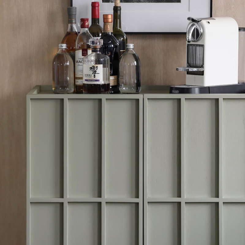 Buffet Simple, Vert clair