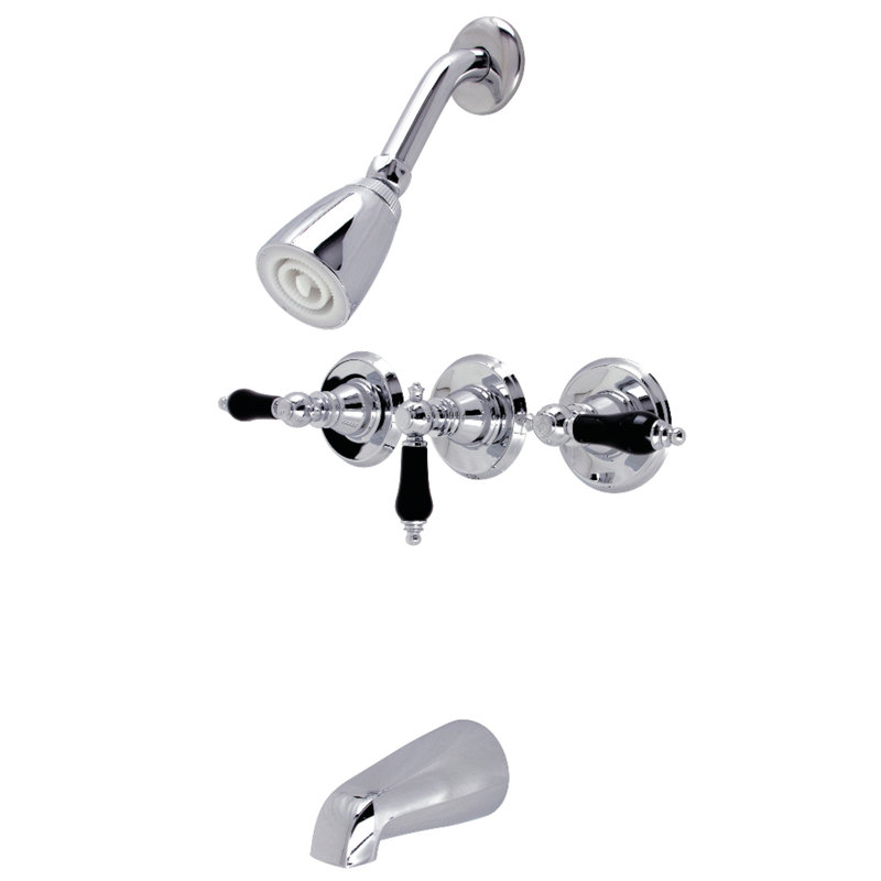 Robinet de douche en laiton Duchess, Chrome poli