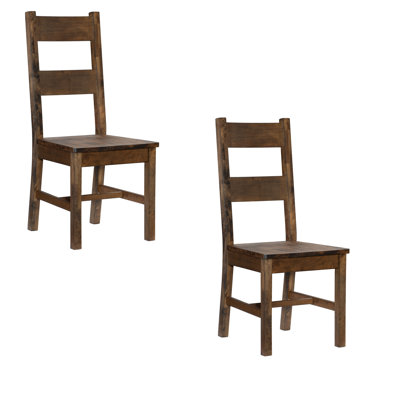 Canandaigua 18.75'' H Solid Wood Side Chair