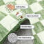 Tapis lavable en faux cerisier Coquette Gingham Cherry avec envers antidérapant-133425873-133425876