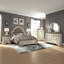 Grand lit plateforme avec rangement Monaghan