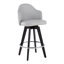 Tabouret de comptoir pivotant 26 po Lakyia-70253047-90192367-101486021