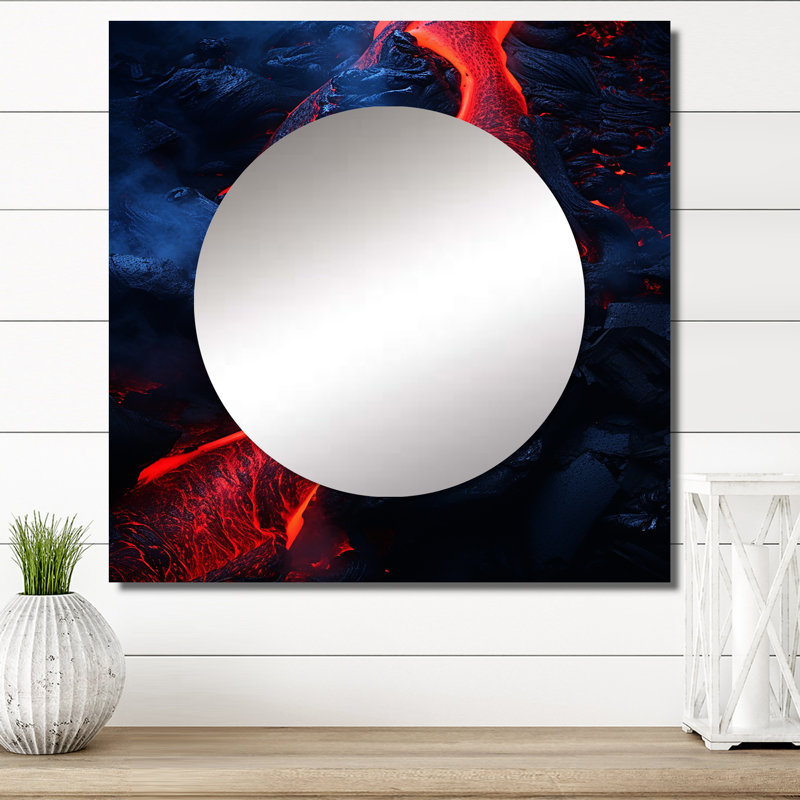 Marshalltown - Miroir Volcano, 23 po x 23 po