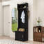 Organisateur de boue moderne - Arbre d'entrée compact avec armoire et crochets-1995036709