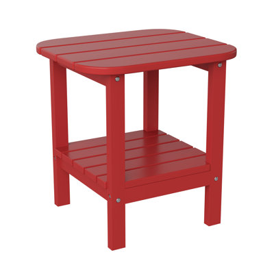 Fitzgibbons Commercial Grade All-Weather Adirondack Style Patio Side Table