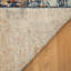 Tapis abstrait rouille / bleu Abstract-91518000