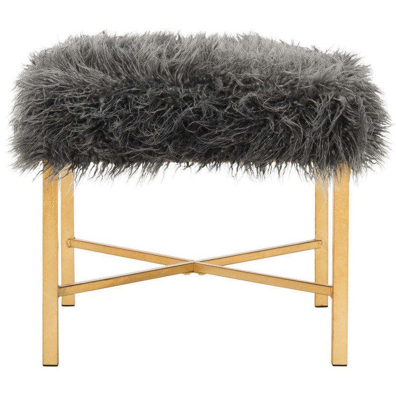 Tabouret d'appoint Hamazasb, Gris