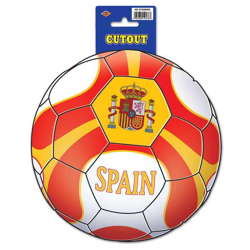 Accroche découpé de football, Espagne