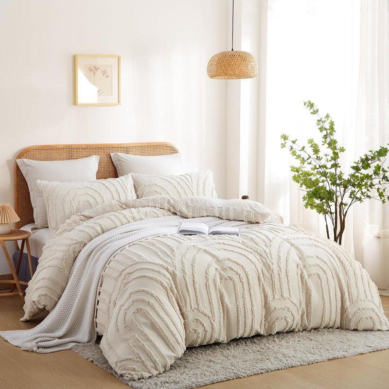 Ensemble de housse de couette Nayoroom SJT-CRGX, Housse de couette pour lit simple + 1 taie d'oreil