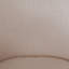 Chaise d'appoint pivotante Quantum en sherpa ivoire