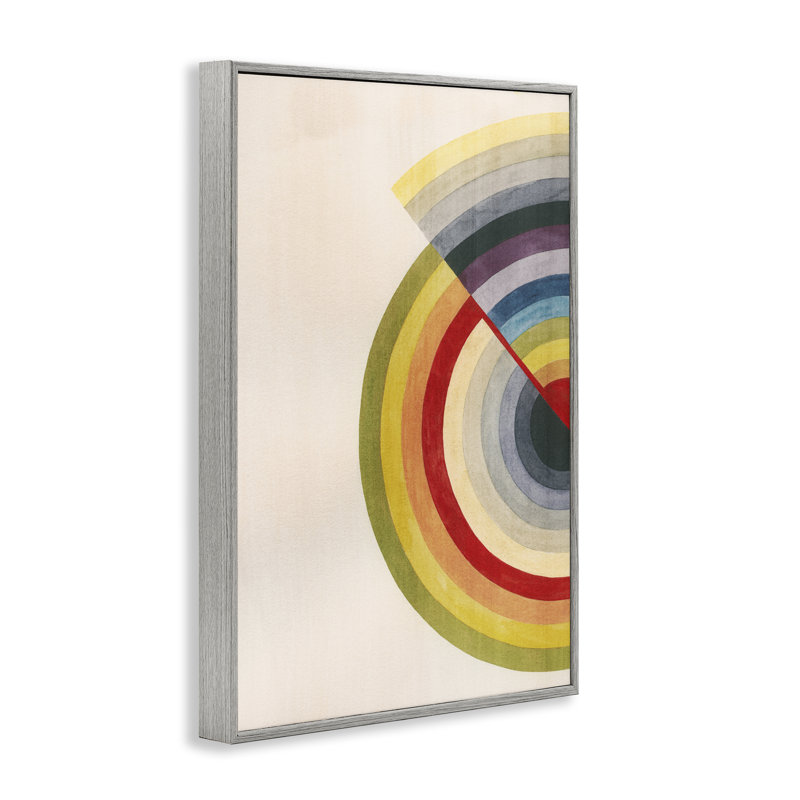  Giclée ronde et alternée encadrée par Grace Popp, Estampe numérique Farmhouse, H 18 po x l 12 po