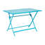 Telemanus Rectangular Metal Folding Outdoor Bistro Table , cm W cm D-1943242628-1943195961