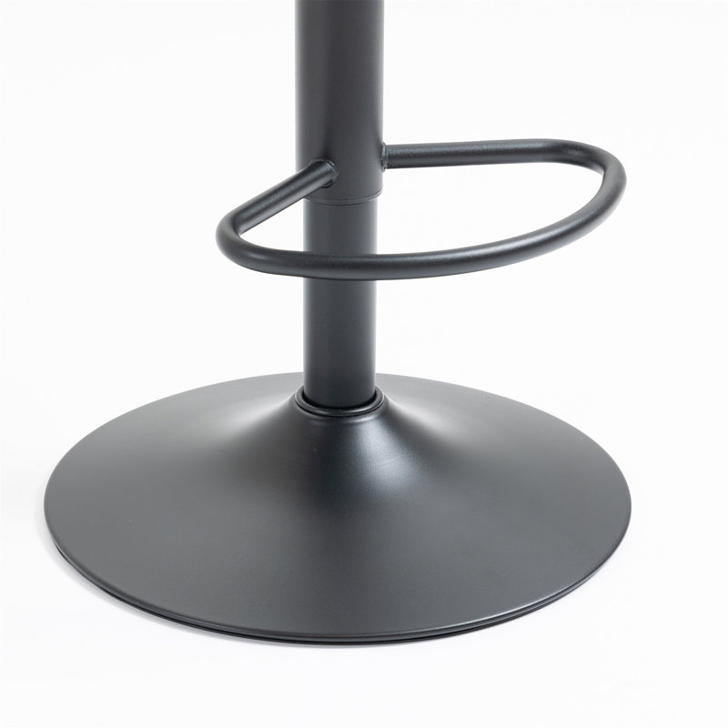 Ensemble de 2 tabourets de bar, Noir