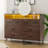 8-Drawer Dresser with LED Light & Charging Station-896184358-896184537