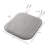 Memory Foam Chair Cushion - Indoor/Outdoor Square Plush Chair Pad with Ties and PVC Dot Backing-887802776