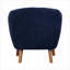 Fauteuil d'appoint en chenille de style Mid-Century Chenille-309183915
