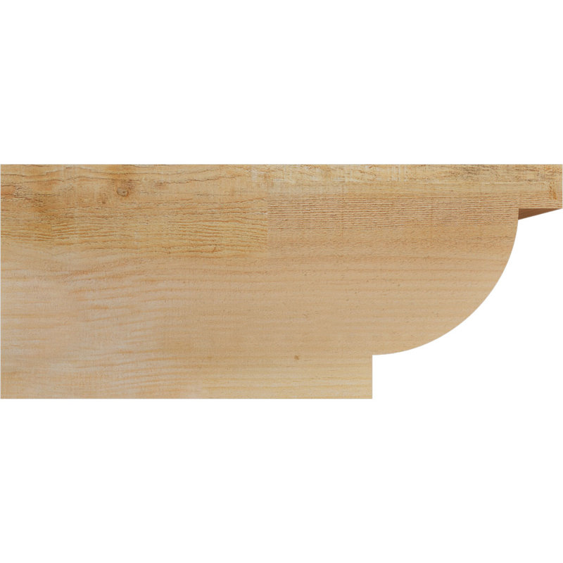 Alpine Rough Sawn, Sapin de Douglas, H 10 po x l 24 po x P 6 po