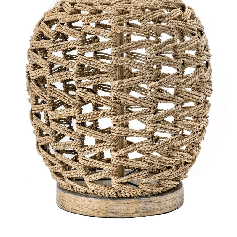 Soffette 23.5" Rattan Table Lamp