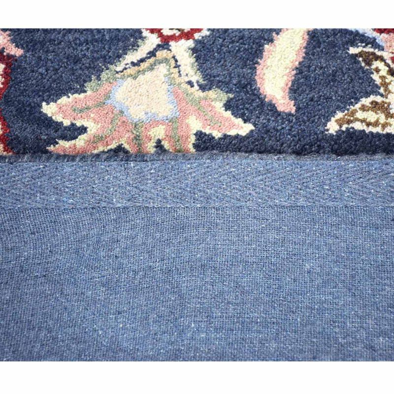 Classical Hand Tufted Wool Eco-Friendly Area Rugs - Rectangle | Charcoal Color | Oriental Design | Area Rugs for living room, Bedroom