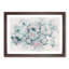 Succulent Plants Abstract - Single Picture Frame Print on MDF-56877404-56877397