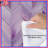 Purple Chevron Pattern Comforter-123992313