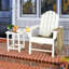 Ottoville Outdoor Adirondack Chair With Table