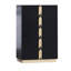 Très grand lit noir 5 pièces Avon-1310358726