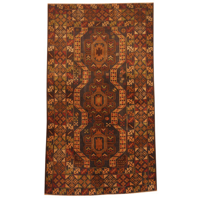 Dakira Wool Geometric Indoor Rug