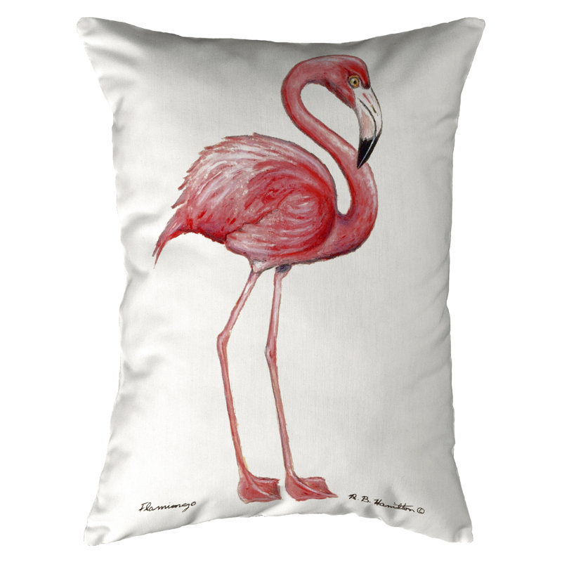  Coussin lombaire intérieur / extérieur Flamingo