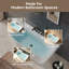 Baignoire de trempage autoportante de 59 po en acrylique avec robinet et douche à main, conception tout-en-un pour une installation sans effort