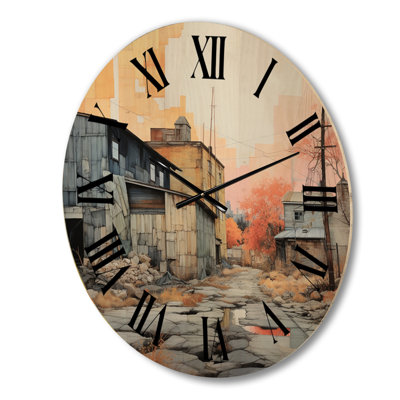 Horloge murale industrielle Ware Warehouse