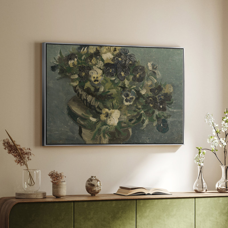 Vintage Landscape -DCCLVI Framed Gallery Wrapped Canvas, H 25 po x l 37 po