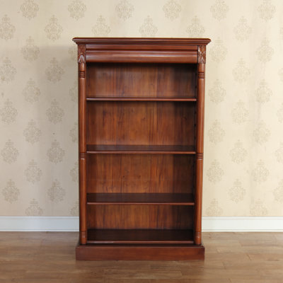 150cm H x 90cm W Solid Wood Standard Bookcase
